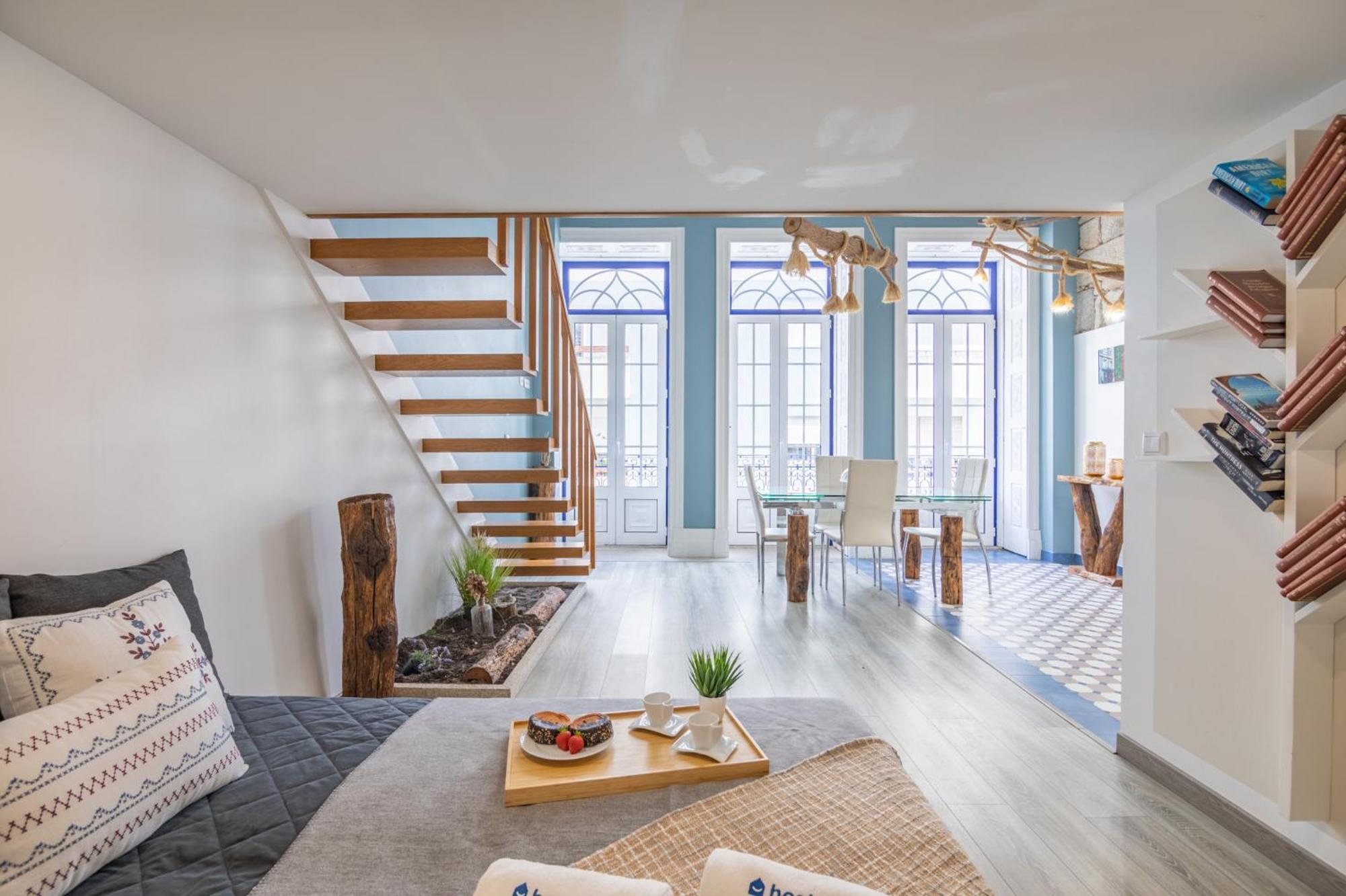 Deluxe Spacious Flats W Mezzanine By Host Wise Apartment Porto Exterior foto