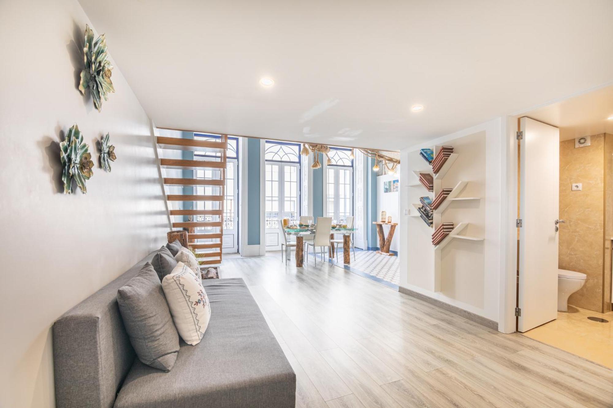 Deluxe Spacious Flats W Mezzanine By Host Wise Apartment Porto Exterior foto