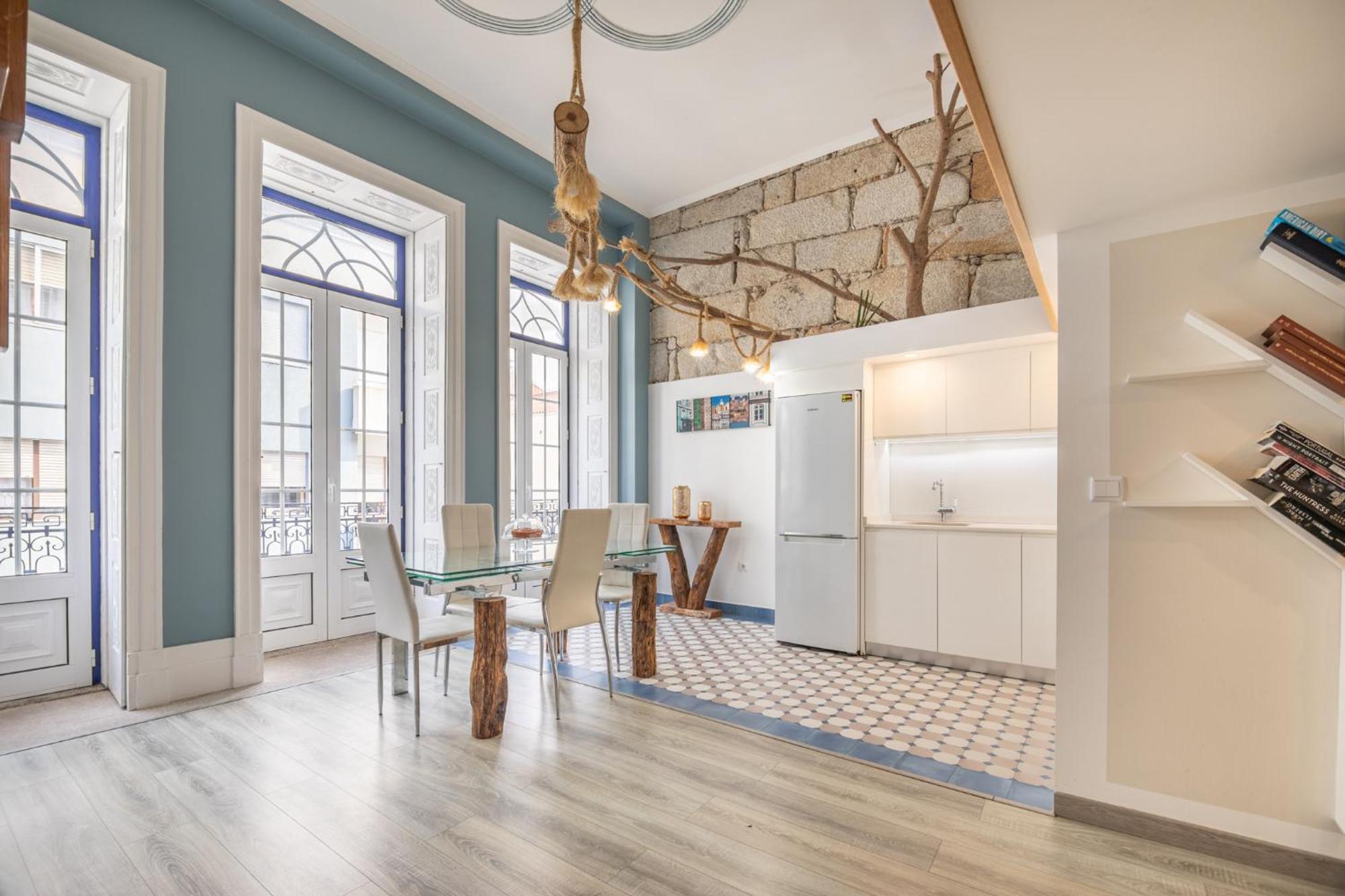 Deluxe Spacious Flats W Mezzanine By Host Wise Apartment Porto Cameră foto